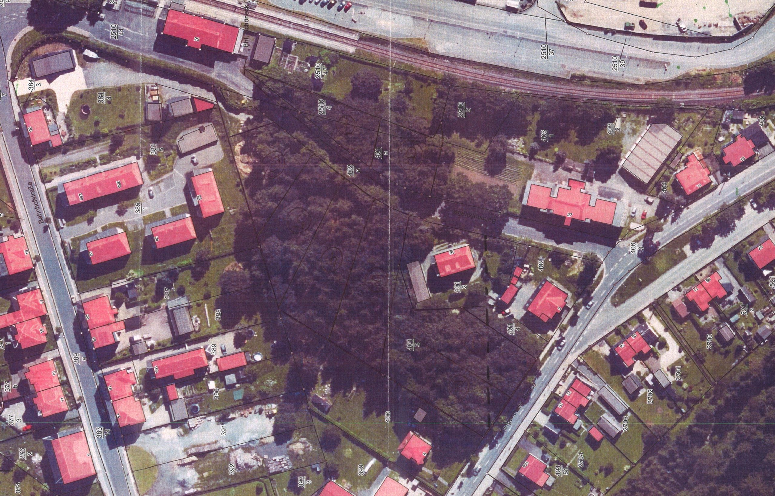Buergerwaeldchen Luftbild