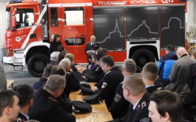 Neues Fahrzeug für Feuerwehr Schöneck