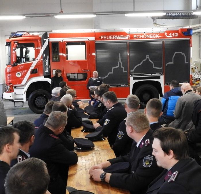 Neues Fahrzeug für Feuerwehr Schöneck