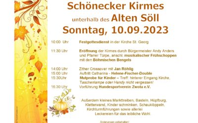 Schönecker Kirmes 2023