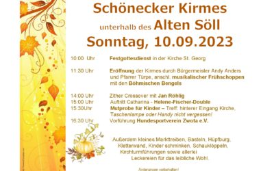 Schönecker Kirmes 2023