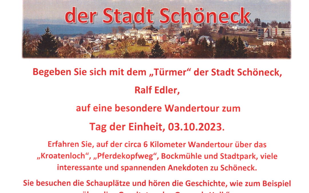 Unterwegs mit dem Türmer