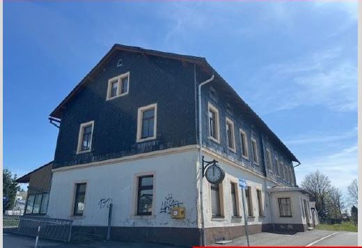 Bahnhofsgebäude Schöneck/Vogtl. steht zum Verkauf
