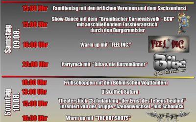 Heimatfest Schöneck 2025