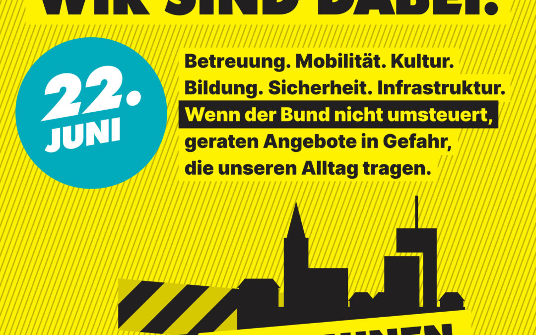 Aktionstag „Kommunen am Limit“
